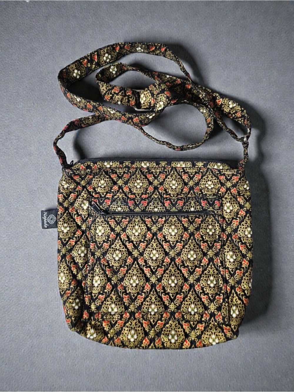 Thailand Handmade Boho Patterned Crossbody Bag  🇹🇭  Unique and Quality EUC